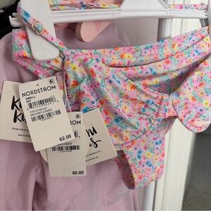 Kulani Kinis Floral Bikini Set - Pink and Blue